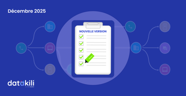 Nouvelle version Datakili – Décembre 2025 CX augmentée | Optimisation IA | Guidage décisionnel